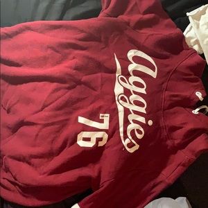 pink aggies sweater